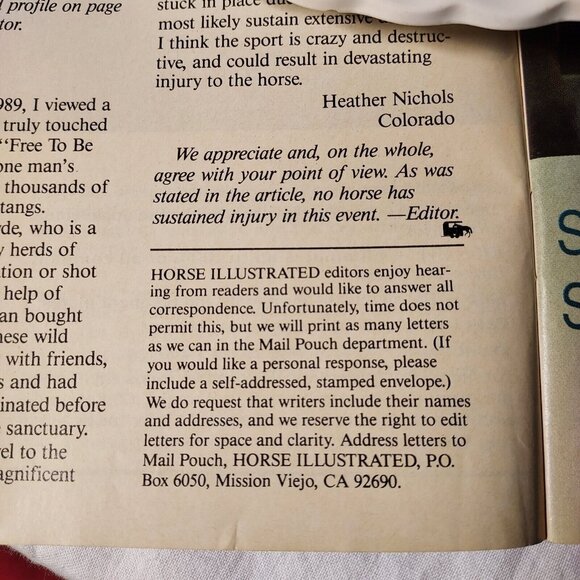 Horse Illustrated Mag. June 1990 William Shatner Saddlebred issue. Captain Kirk - Picture 7 of 7